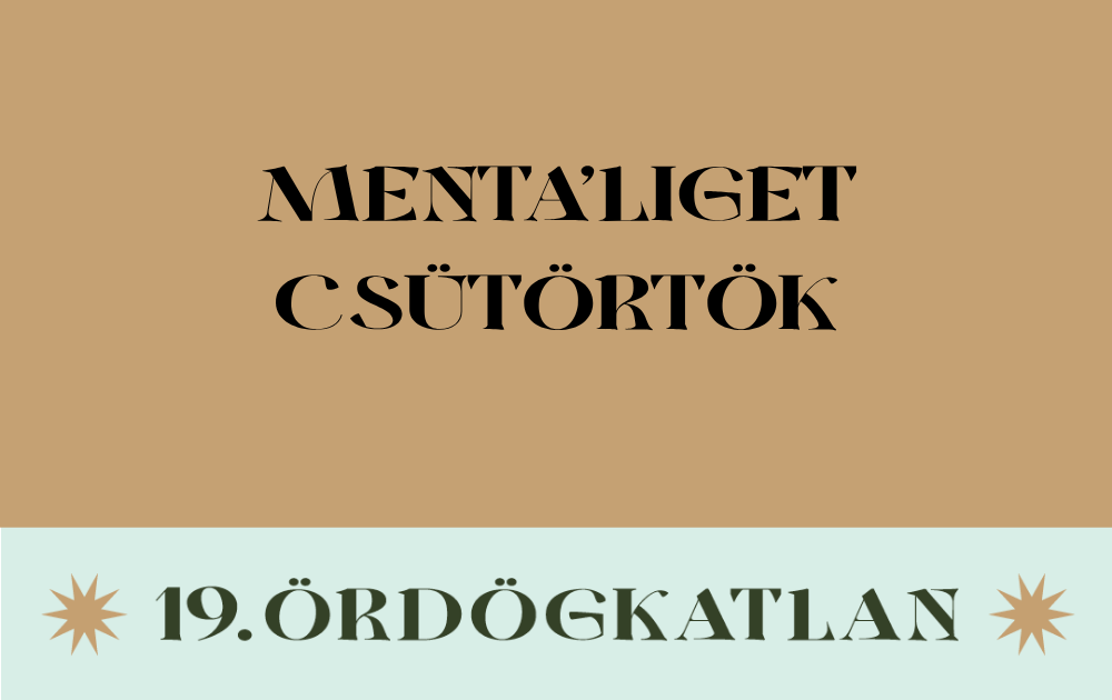 MENTA’LIGET csütörtök